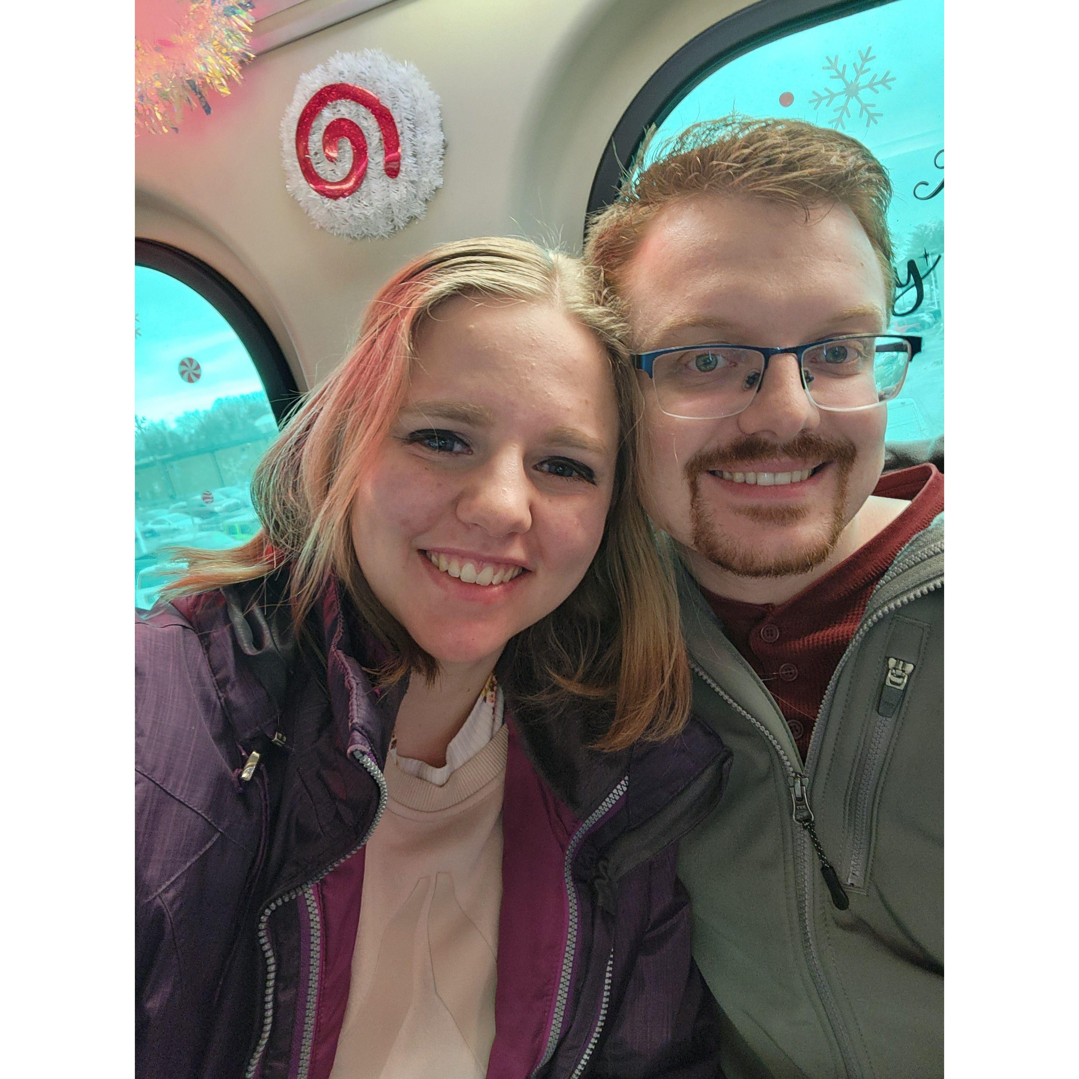 Matthew and I rode the Metra to downtown Chicago and spent the day there!