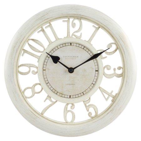 Equity by La Crosse 20857 11 1/2 inch White Floating Dial Wall Clock