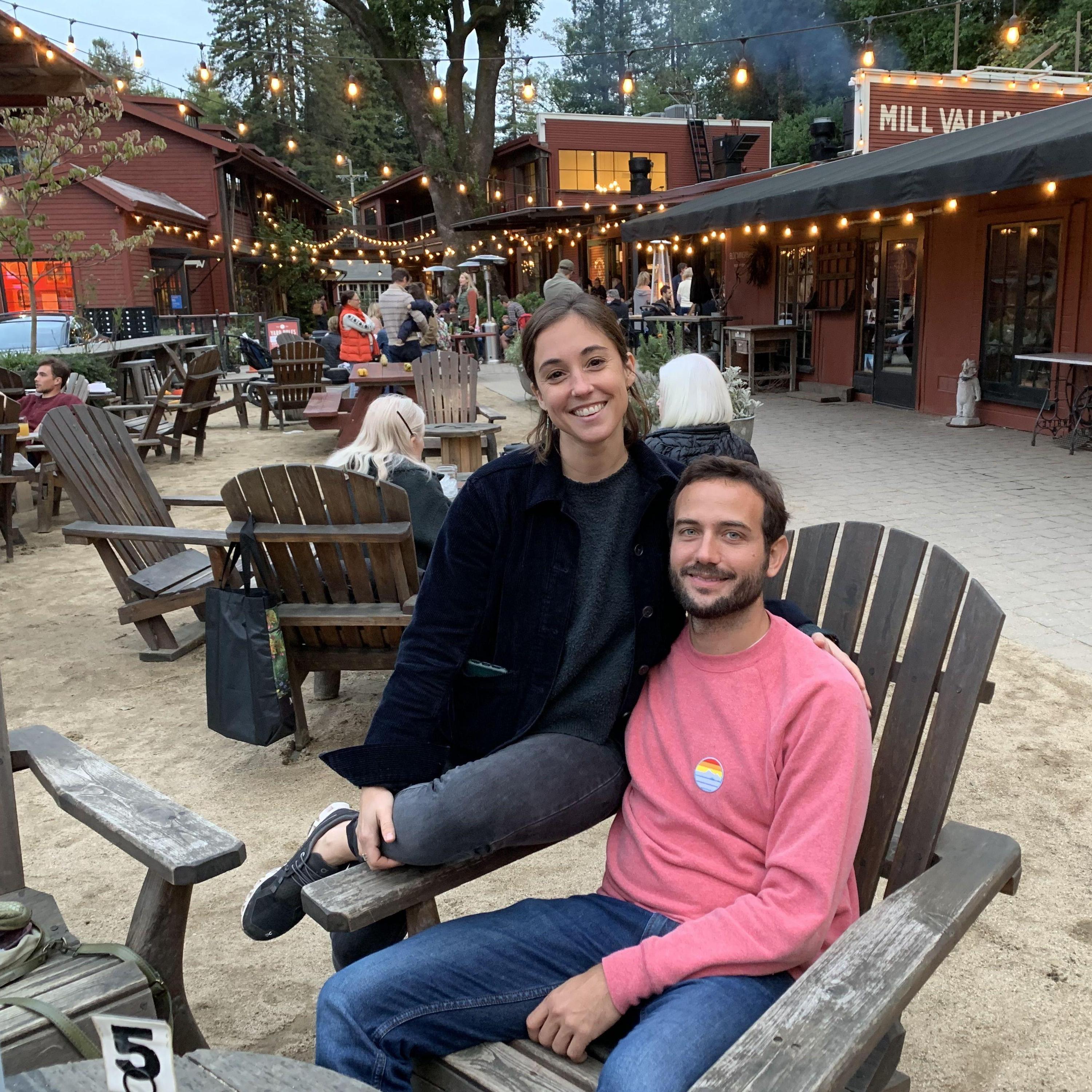 Revisiting our first date dinner spot in Mill Valley