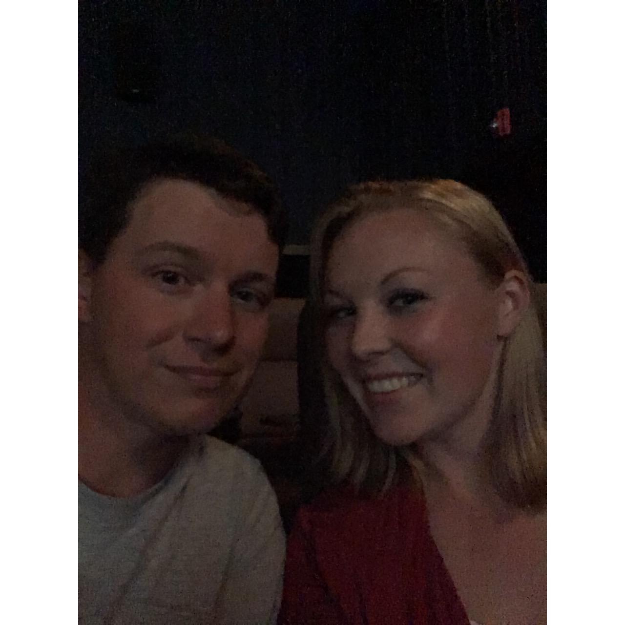 One of our favorite past times- Movies!