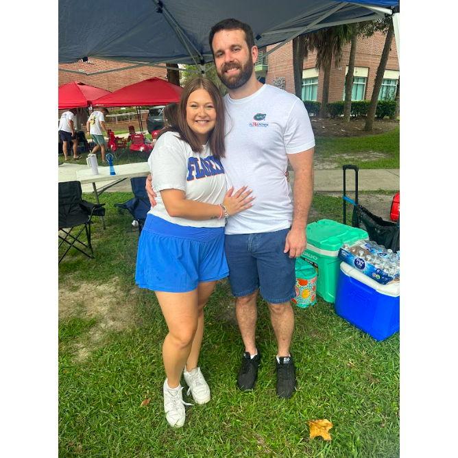 Our first Gator football tailgate!
