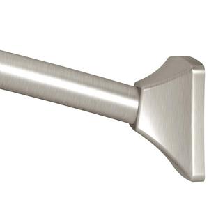 Moen Incorporated - Moen CSR2164BN Adjustable Curved Shower Rod, Brushed Nickel