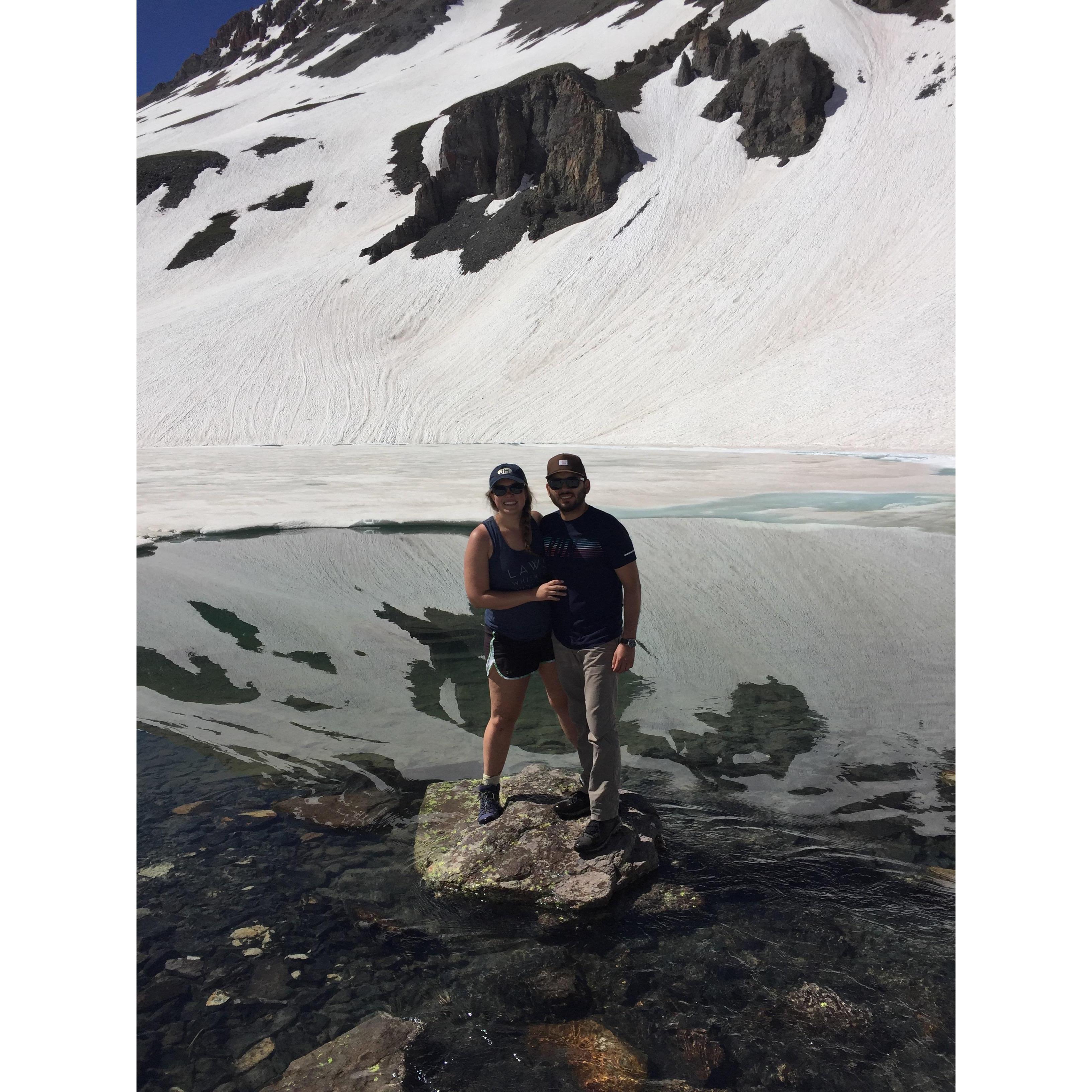 Backpacking trip to Ice Lake in San Juan Mountains