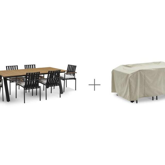 Sorrento Outdoor Dining Table with 6 ChairsSale