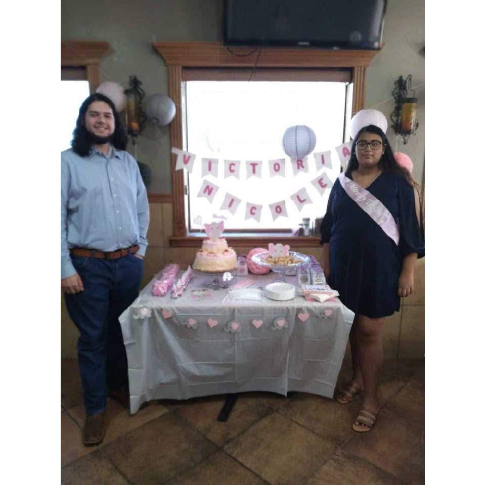 Victoria's baby shower.