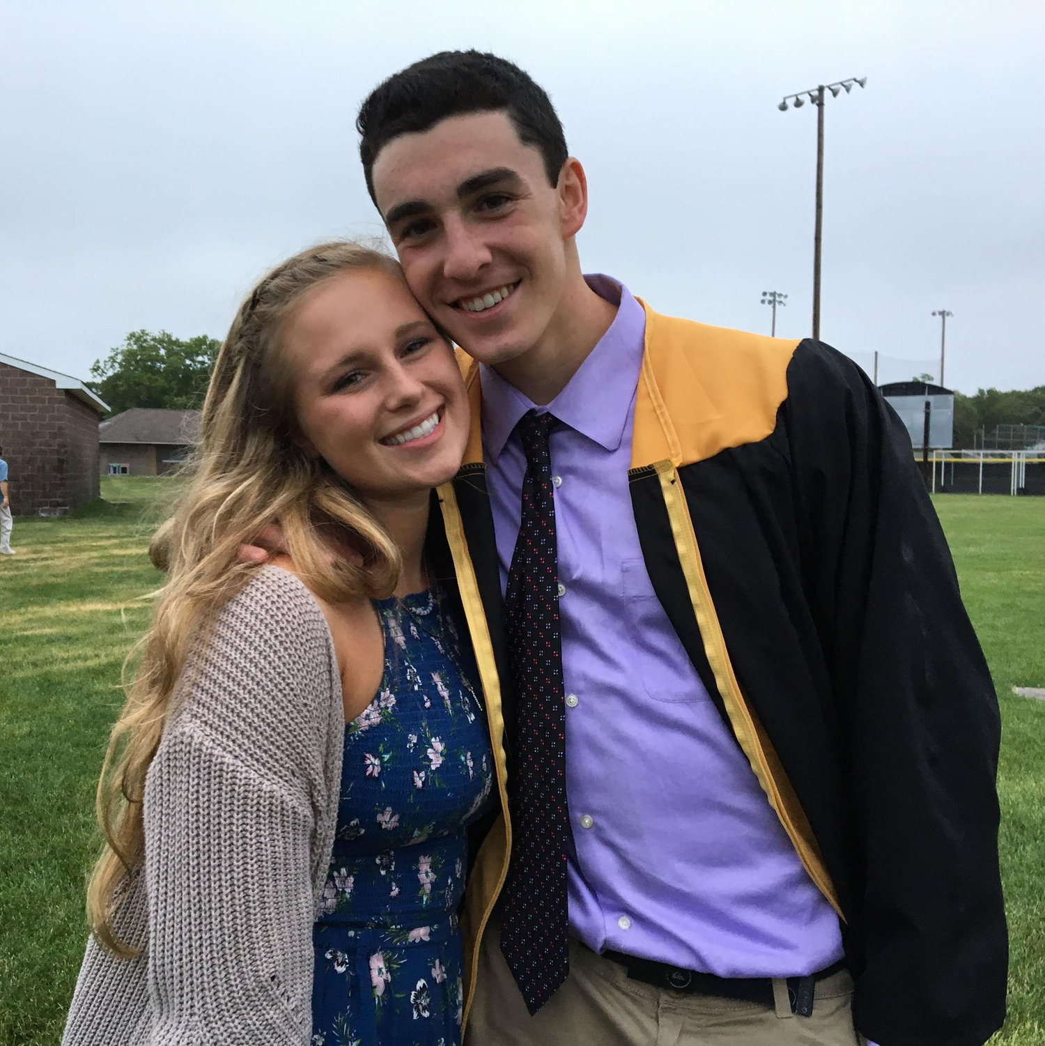 Kyle's high school graduation in June, 2017!