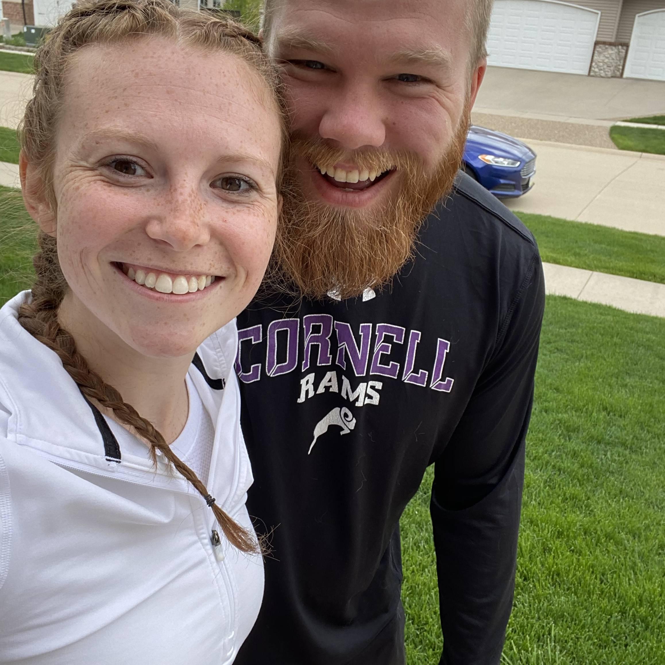 Our FIRST Half Marathon Together:) - During the pandemic