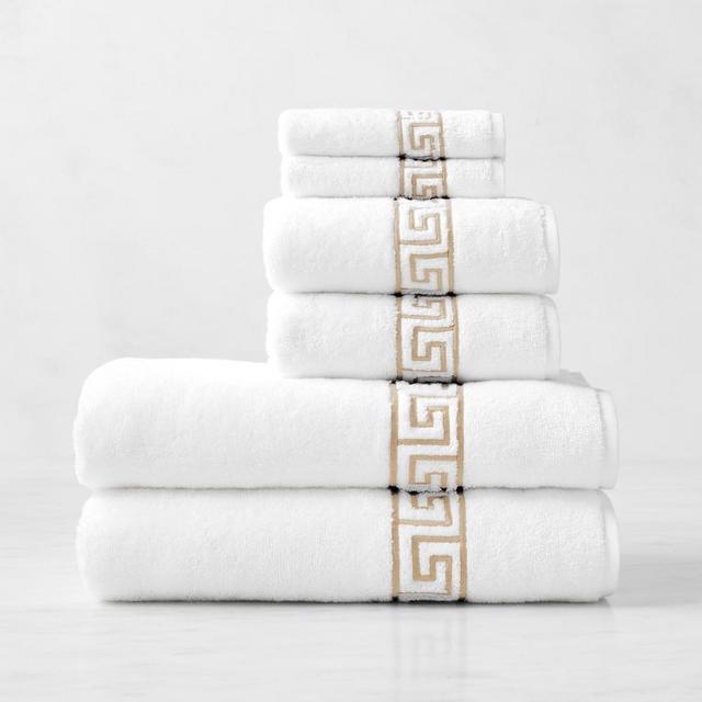 Greek Key Towels
