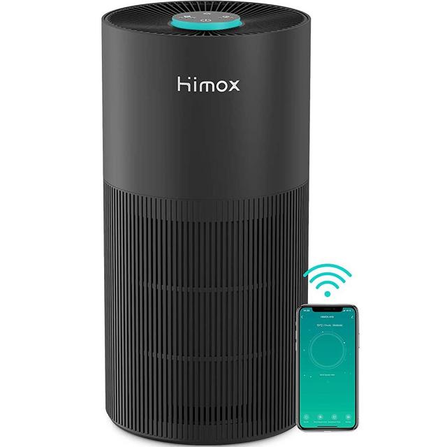 Air Purifier for Home Medical Grade H13 True HEPA Filter Air Cleaner with WiFi for Large Room Bedroom Office Removes 99.97% of Dust Bacteria Viruses Smoke Mold Allergens, 356 sq ft, 100% Ozone Free