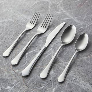 York Satin 5-Piece Flatware Set, Set of 4