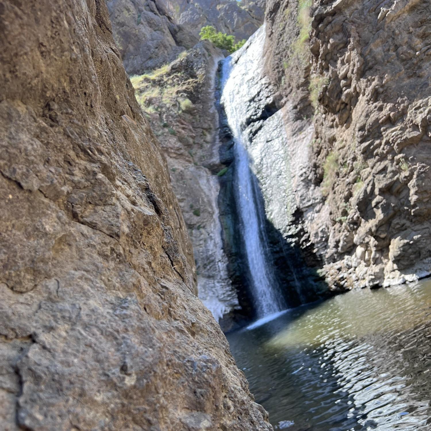 This is Jump Creek! It’s a short and lovely hike that ends in a waterfall! Check the homepage, for the story behind it!
