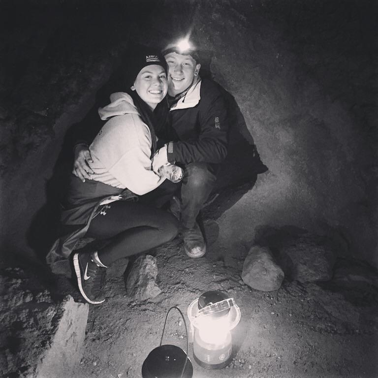 Exploring bat caves in Cougar, Washington