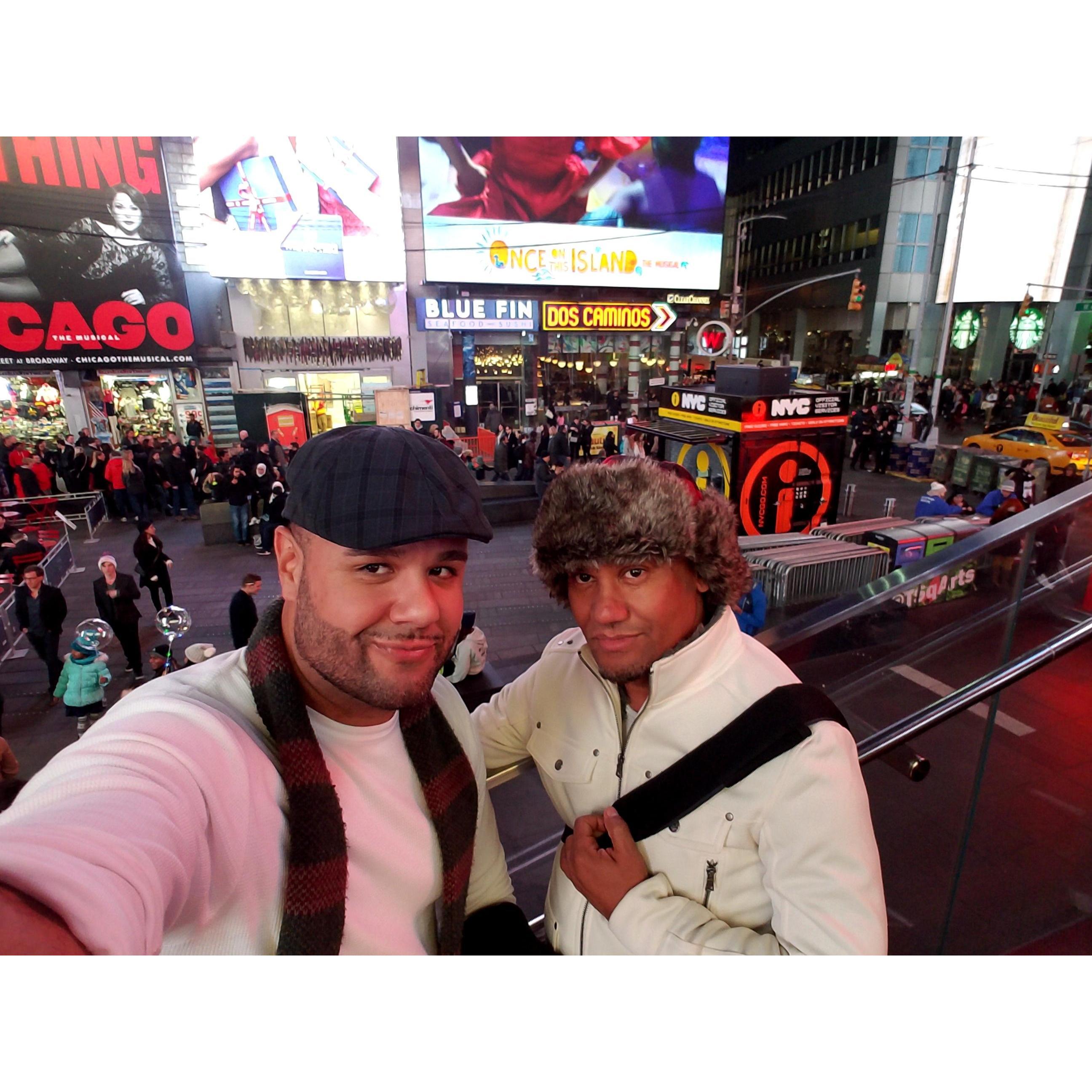 Adventures at Times Square