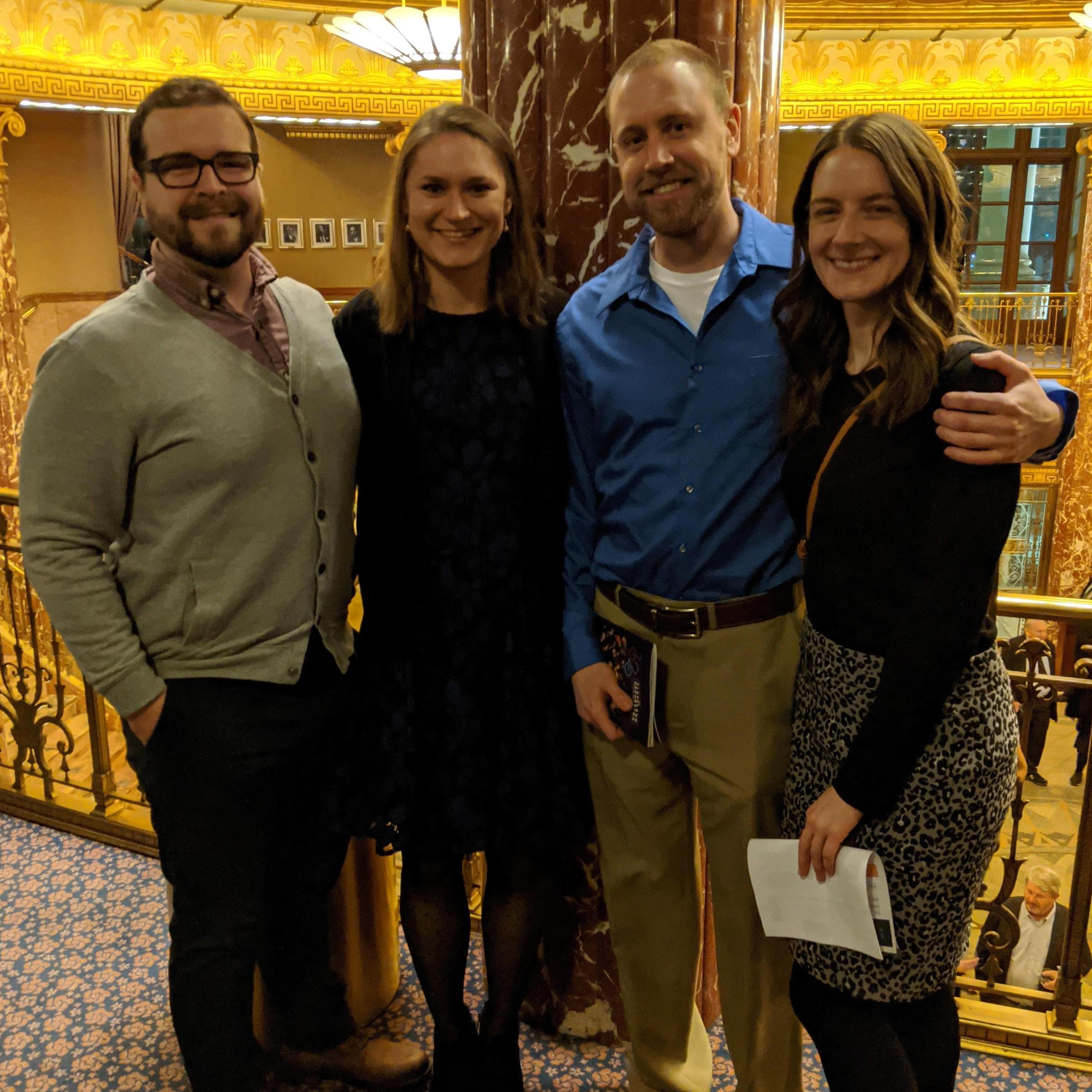 Severance Hall for some classical music with friends.