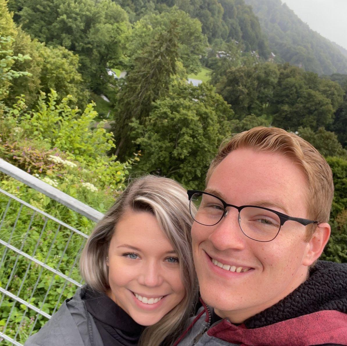 Our sixth anniversary in Ojcow, Poland