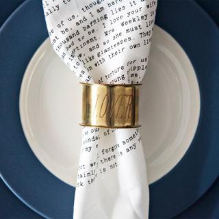 Lover Endearment Napkin Ring