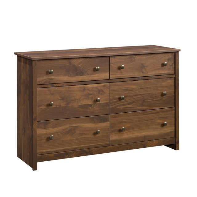 River Ranch 6 Drawer Dresser Grand Walnut - Sauder