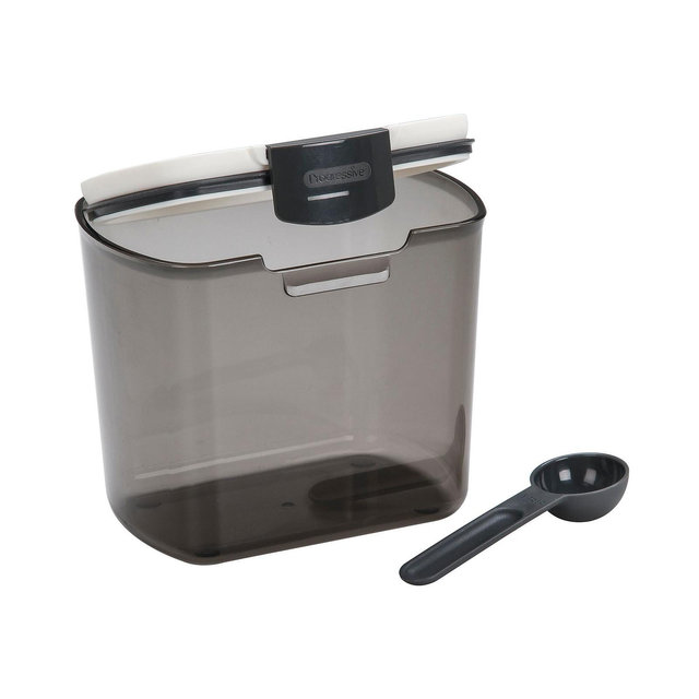 Prepworks Prokeeper Coffee Storage Container with Scoop, Ultraviolet Blocking Tinted