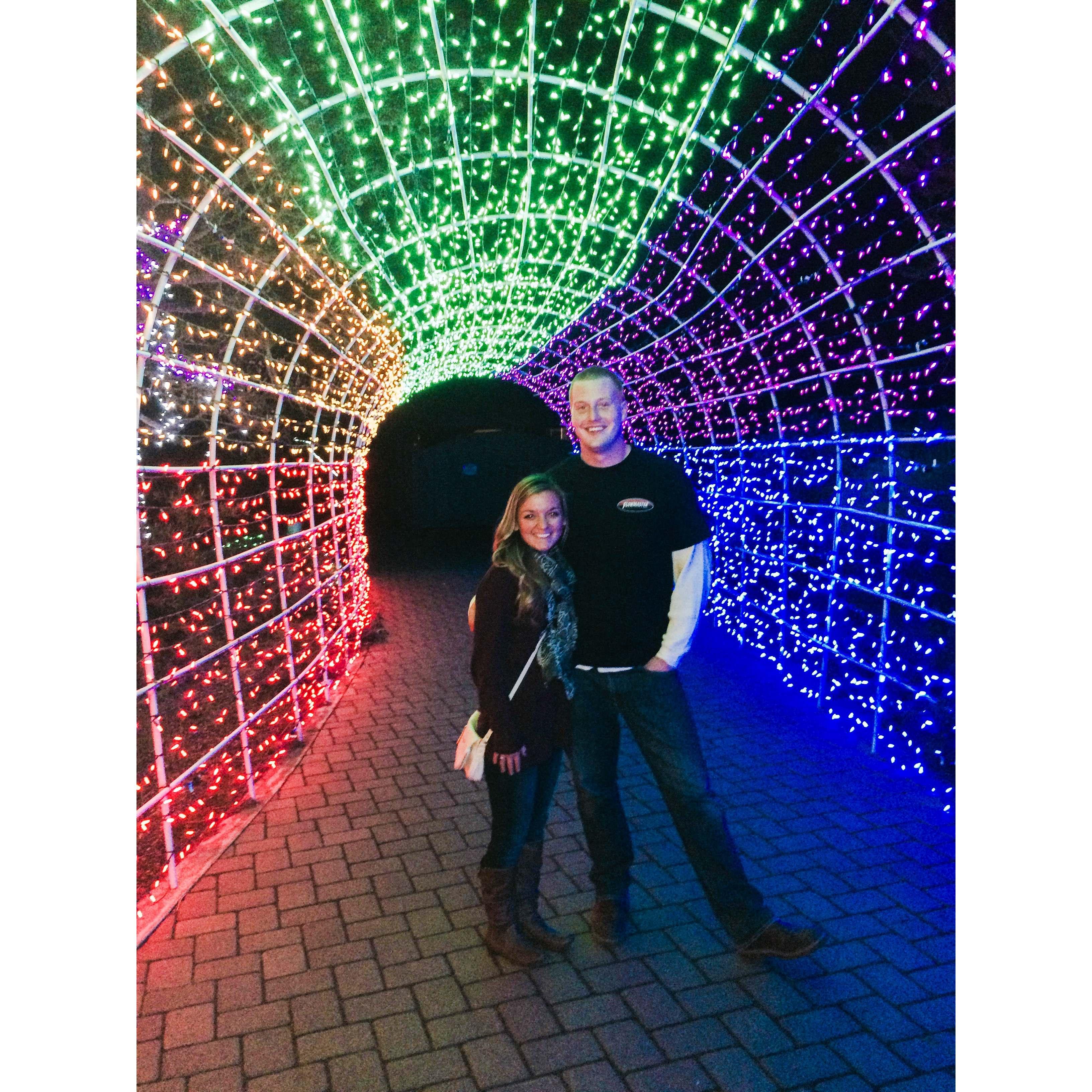 One of our first pictures together. 2014