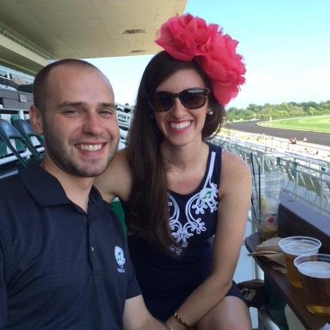 June 9, 2015 - First visit to Arlington Race Track -  Who knew we would be saying "I Do" here 3 years later?