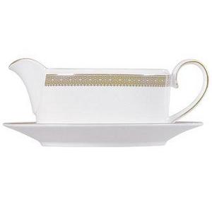 Dinnerware, Lace Gold Gravy Boat Stand