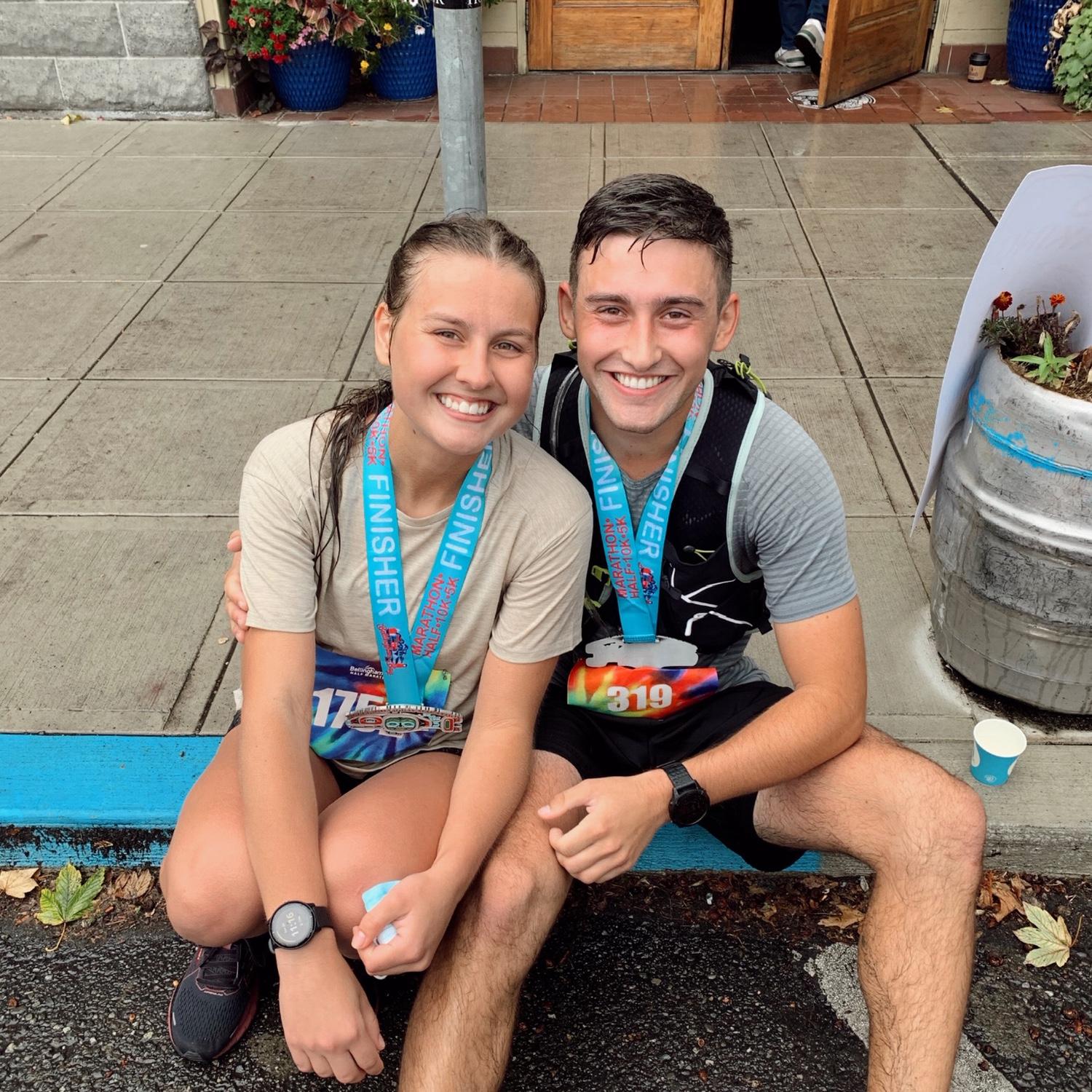 Running marathons together