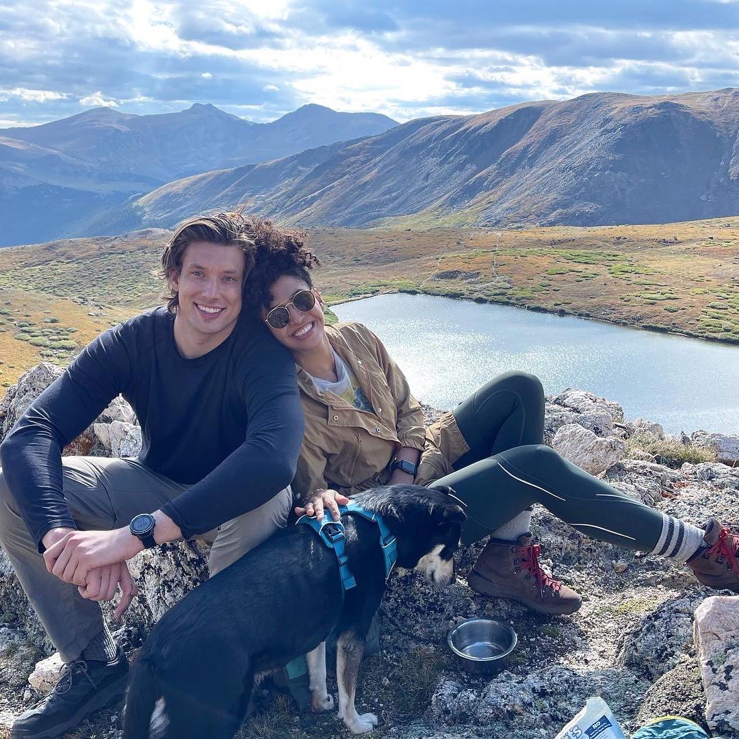 Back at our first hike 3 years later!