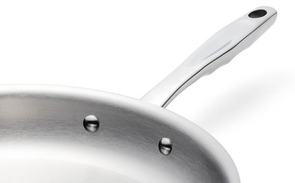 Stainless Steel 8.5 Inch Fry Pan