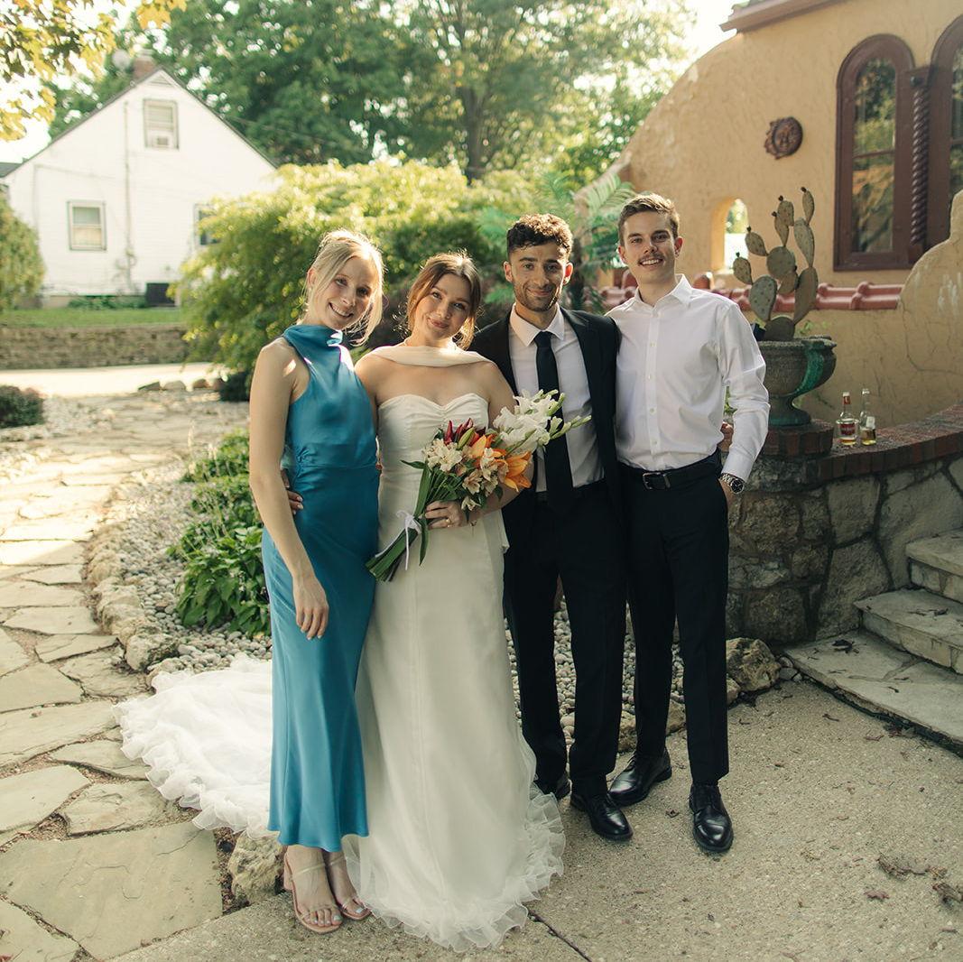 Fall 2025: Alexis’s sister got married, and Alex was the officiant!