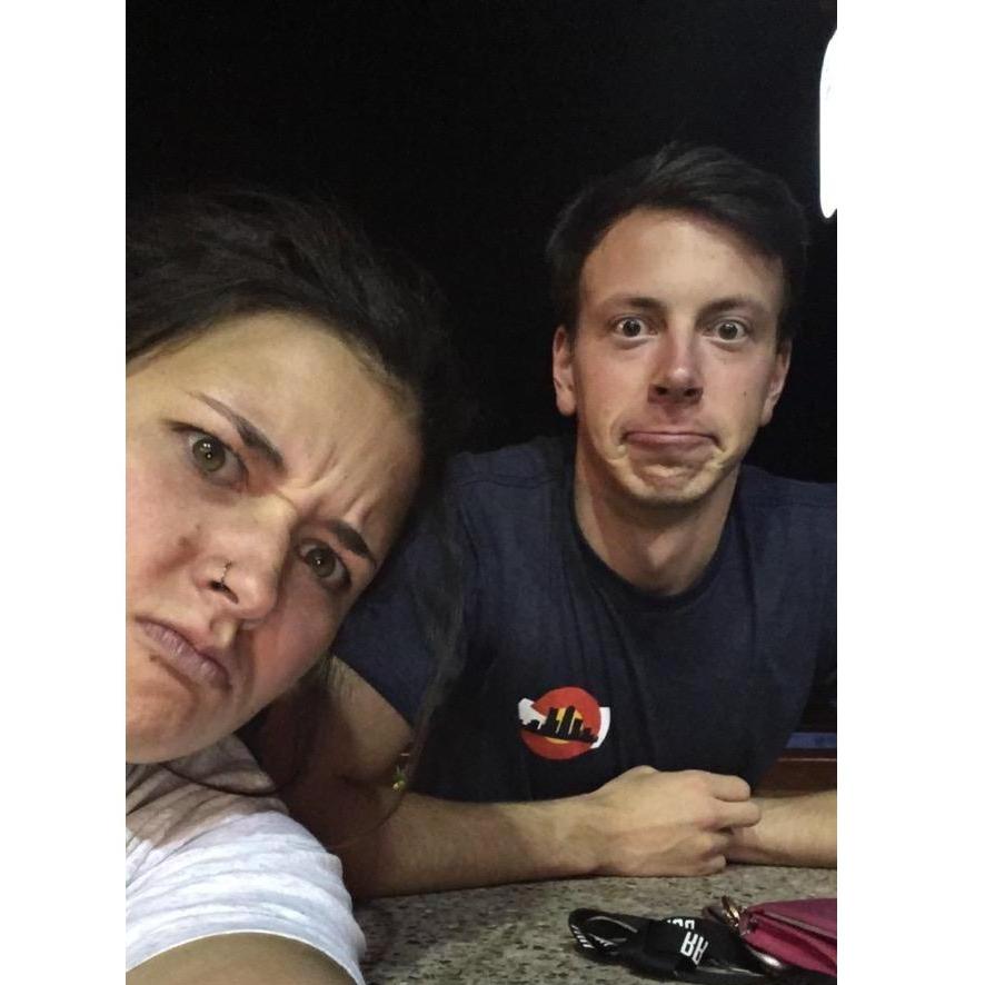 Our first selfie together
