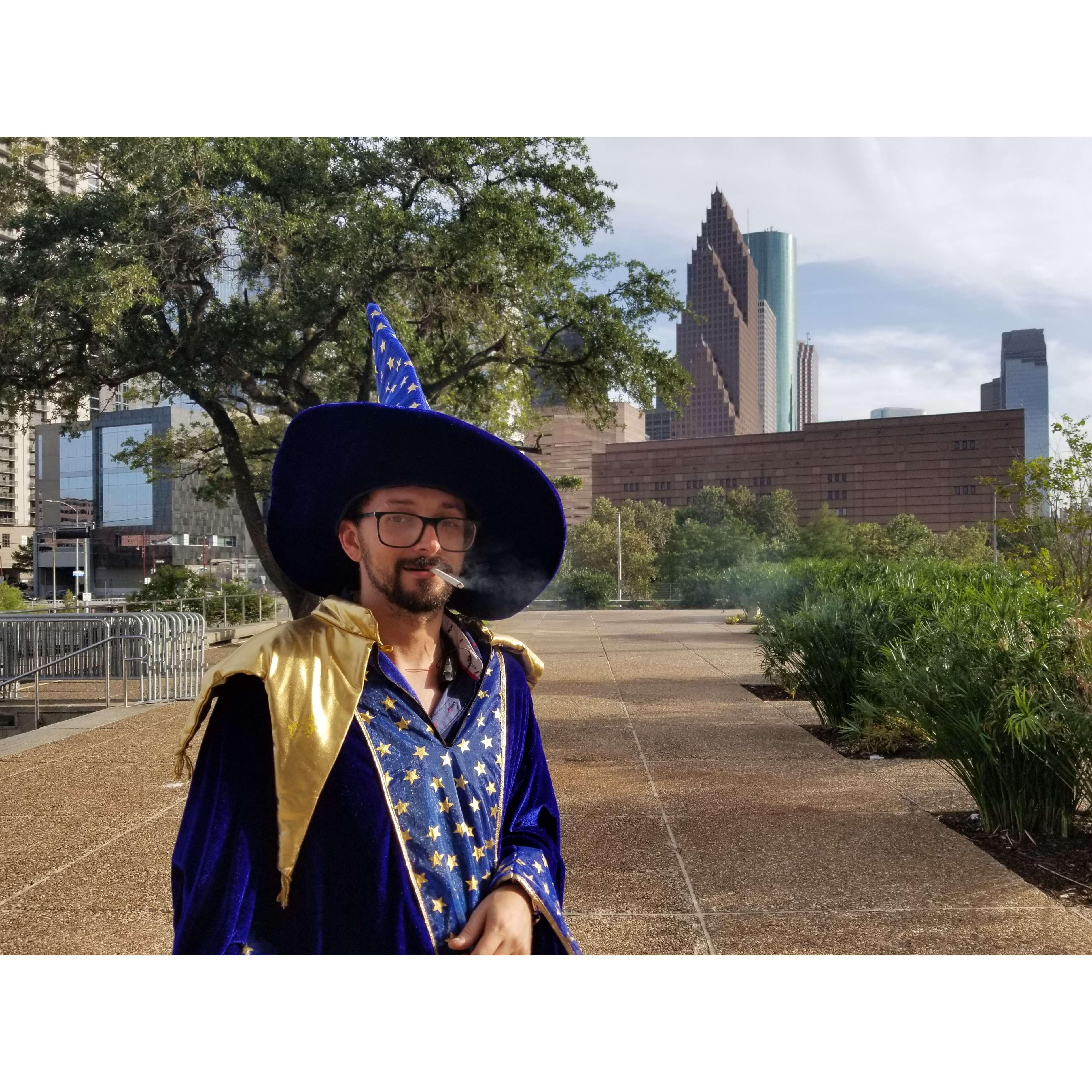 What Ken wears for a night on the town.