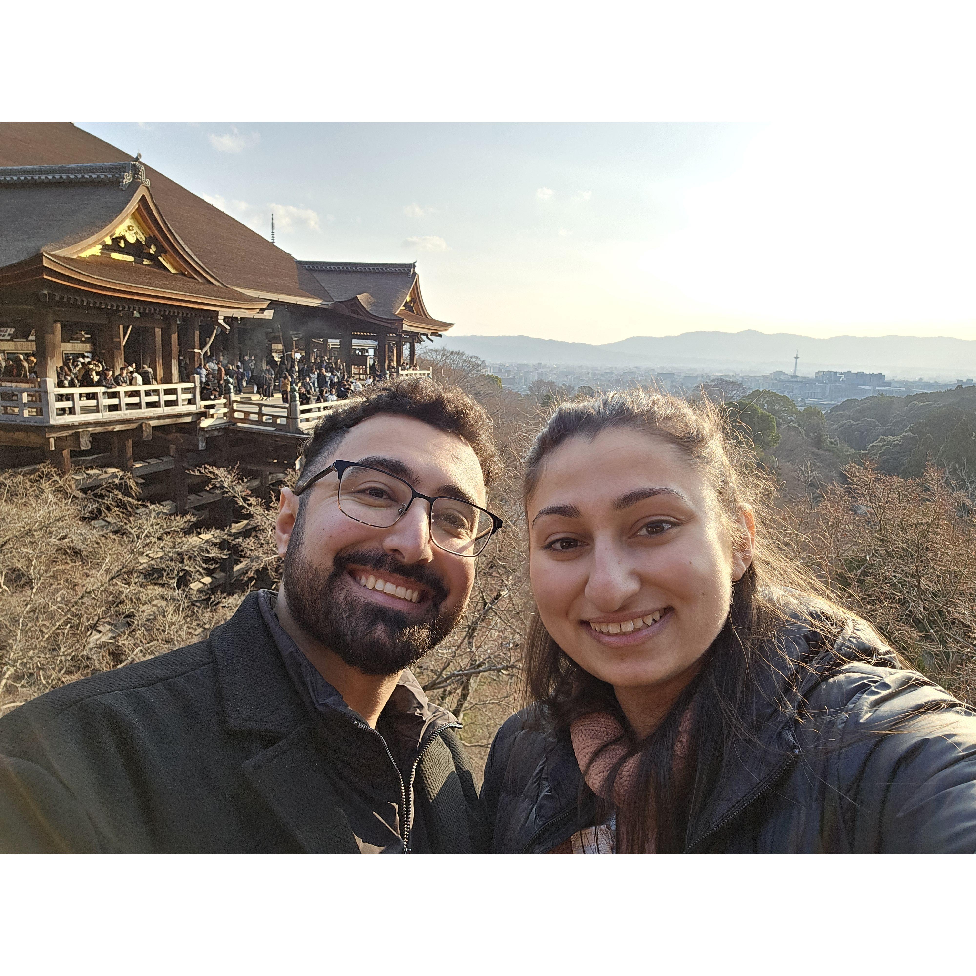 Kiyomizu-dera temple, Kyoto, Japan - January 2025