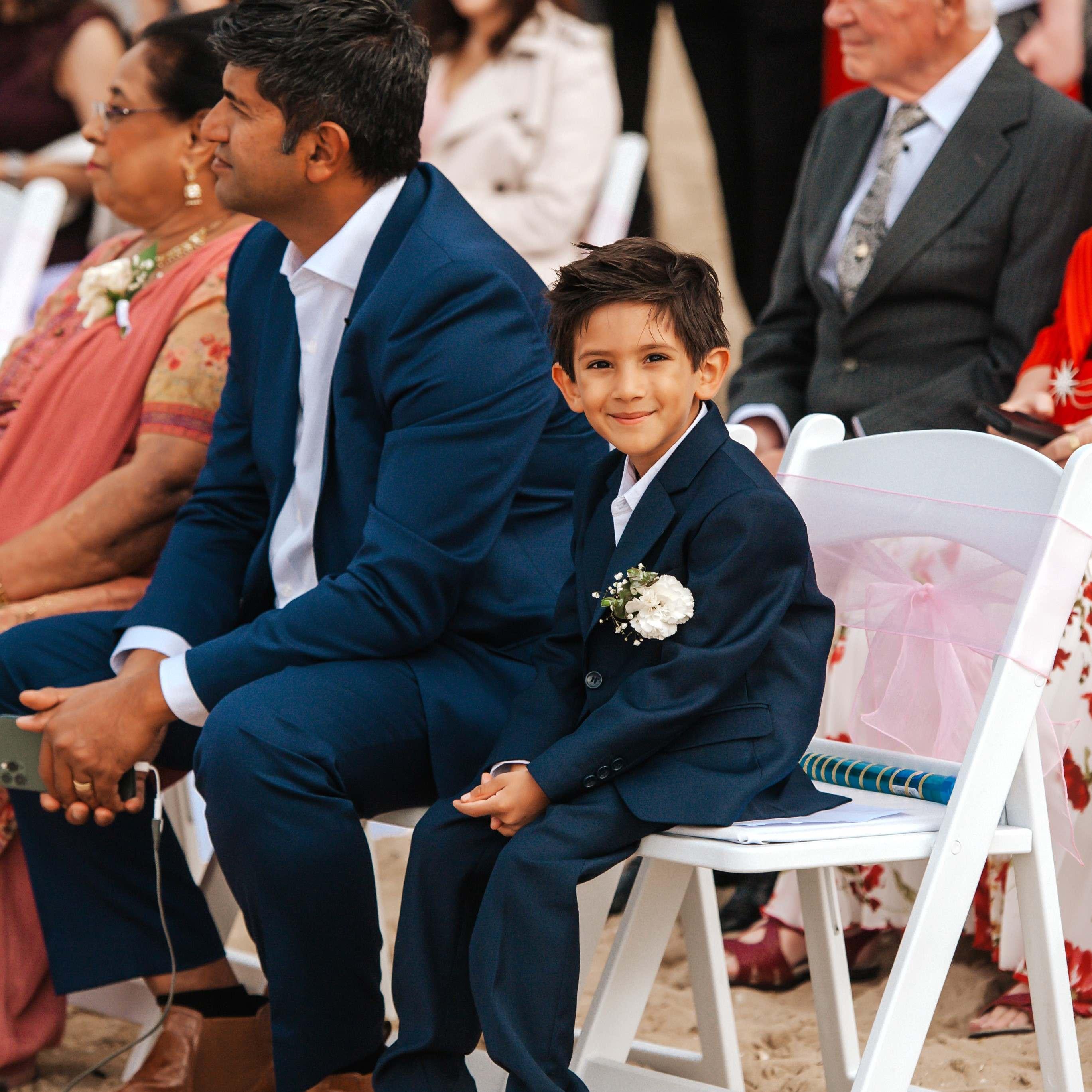 Cutest page boy.