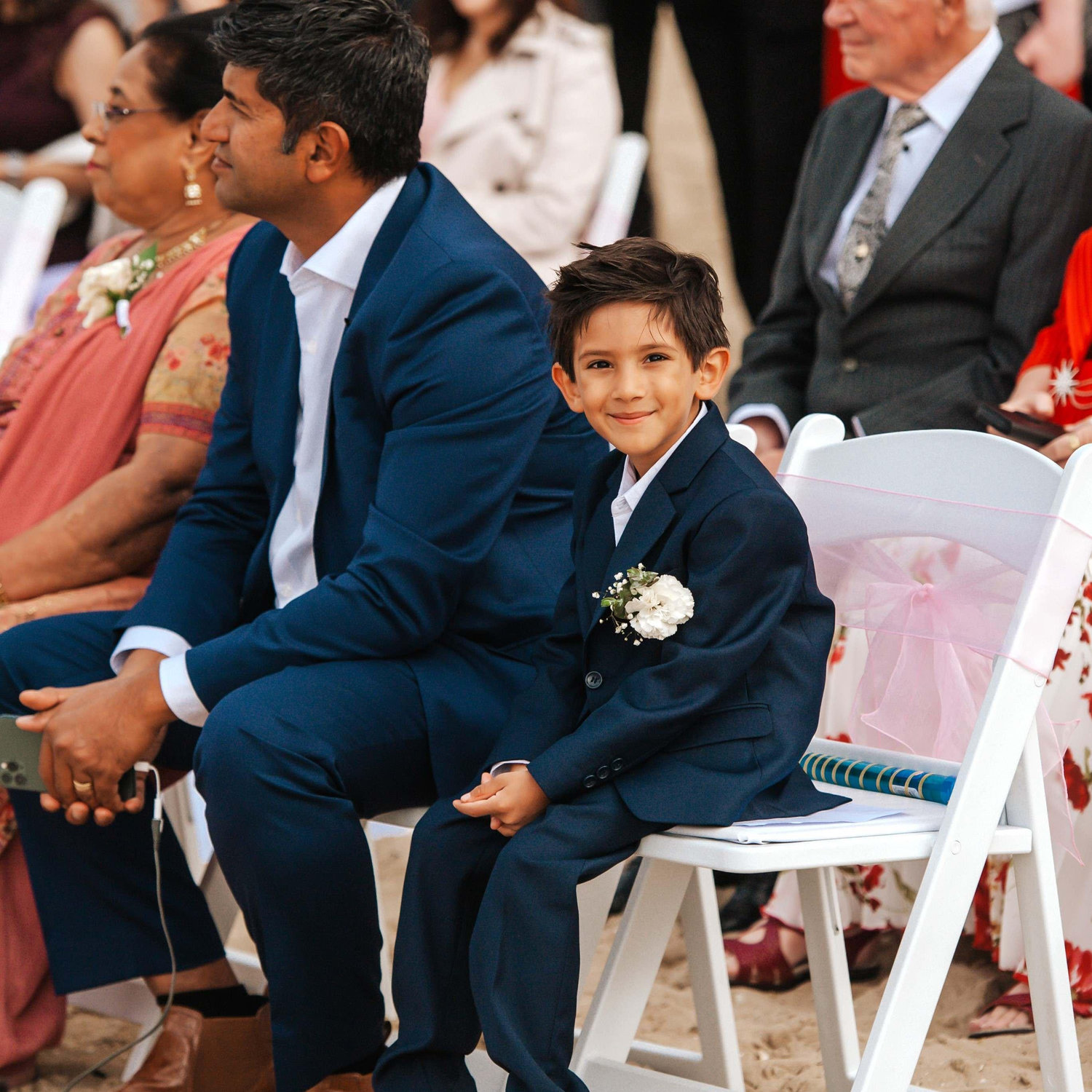 Cutest page boy.