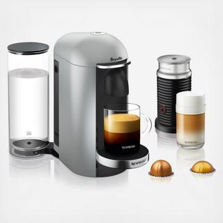 Nespresso VertuoPlus Deluxe Espresso and Coffee Machine With Aeroccino Milk Frother