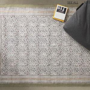RECTANGULAR VINTAGE EFFECT AREA RUG