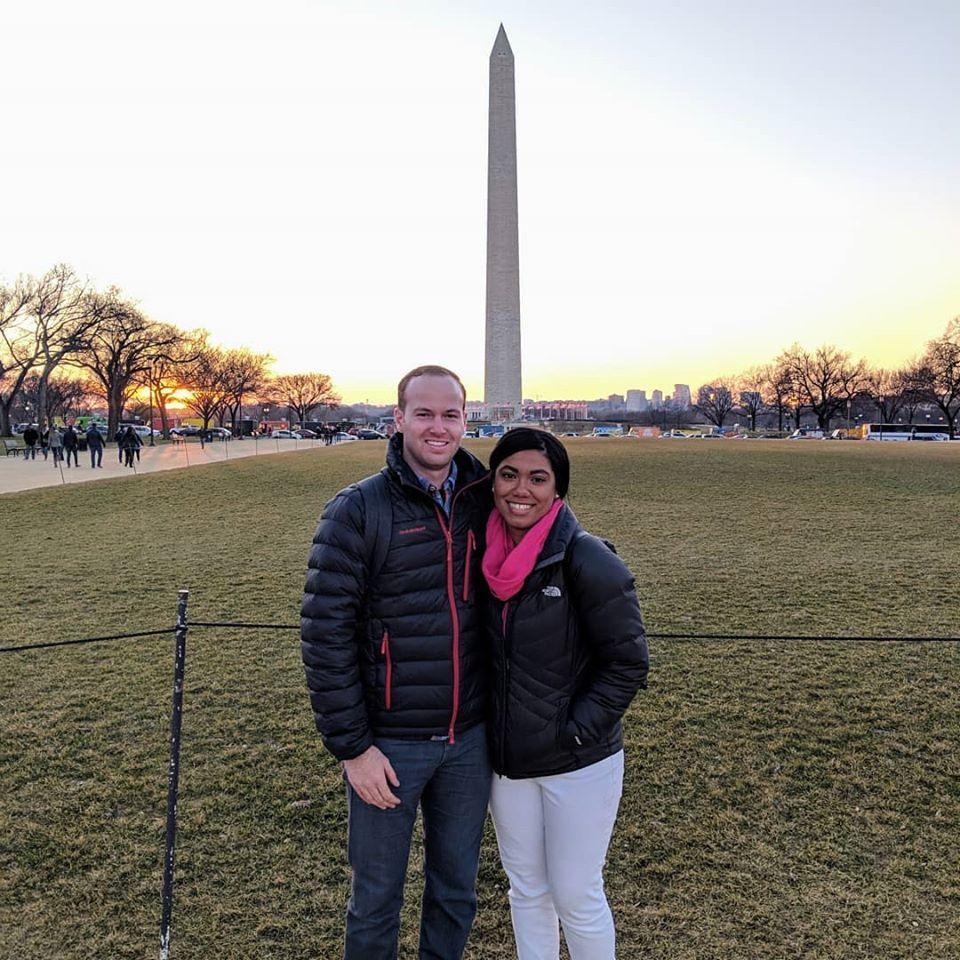Our first trip together to DC