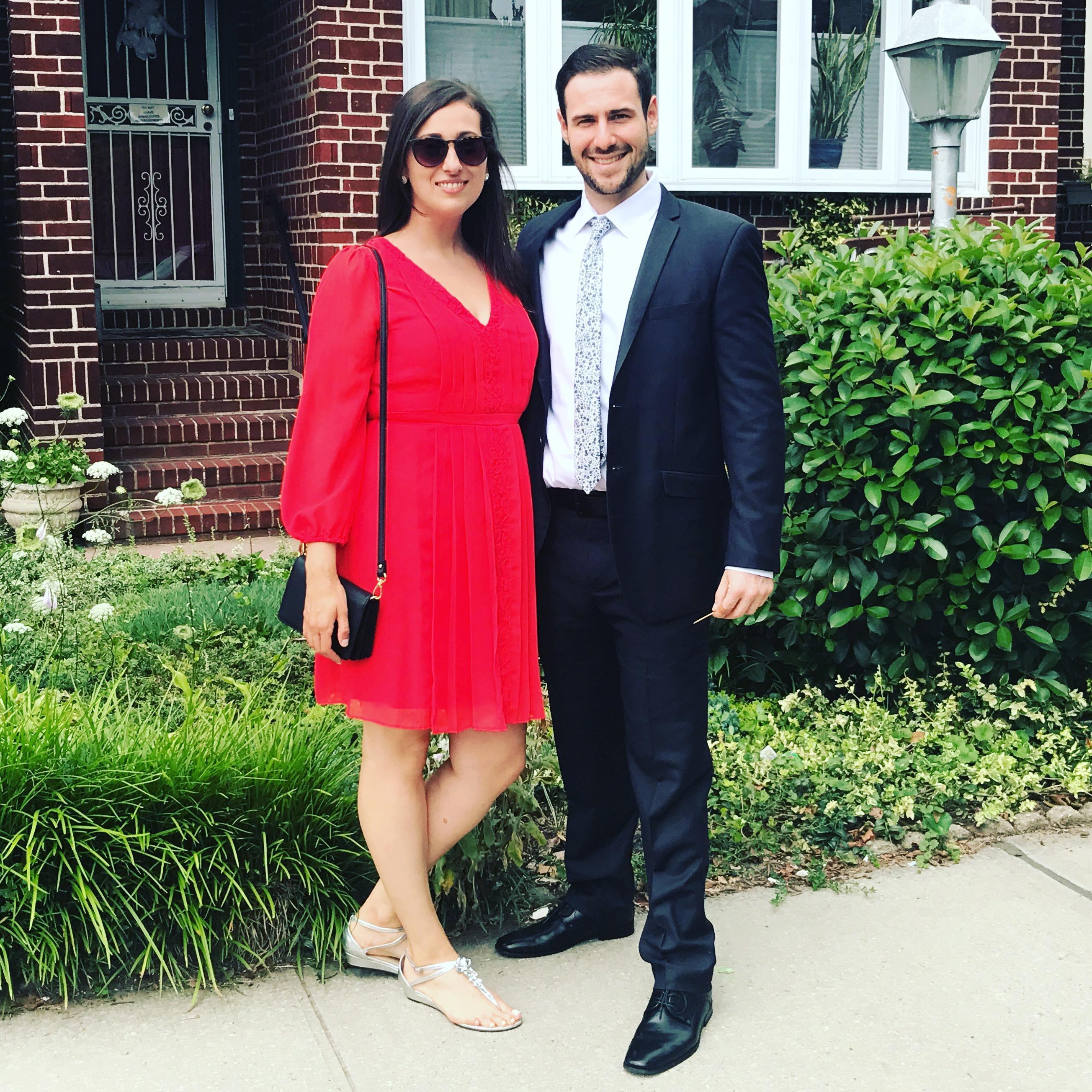 At Sara & Justin's wedding