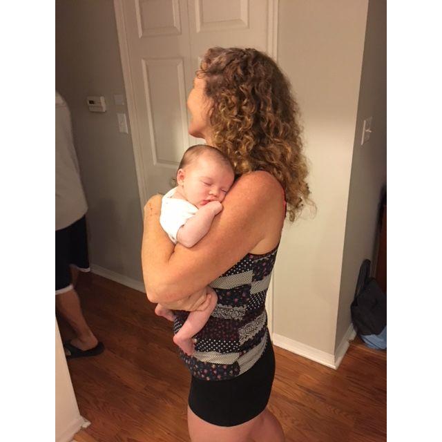 Loving becoming a Nana - Holding our New Years Eve 2017 blessing