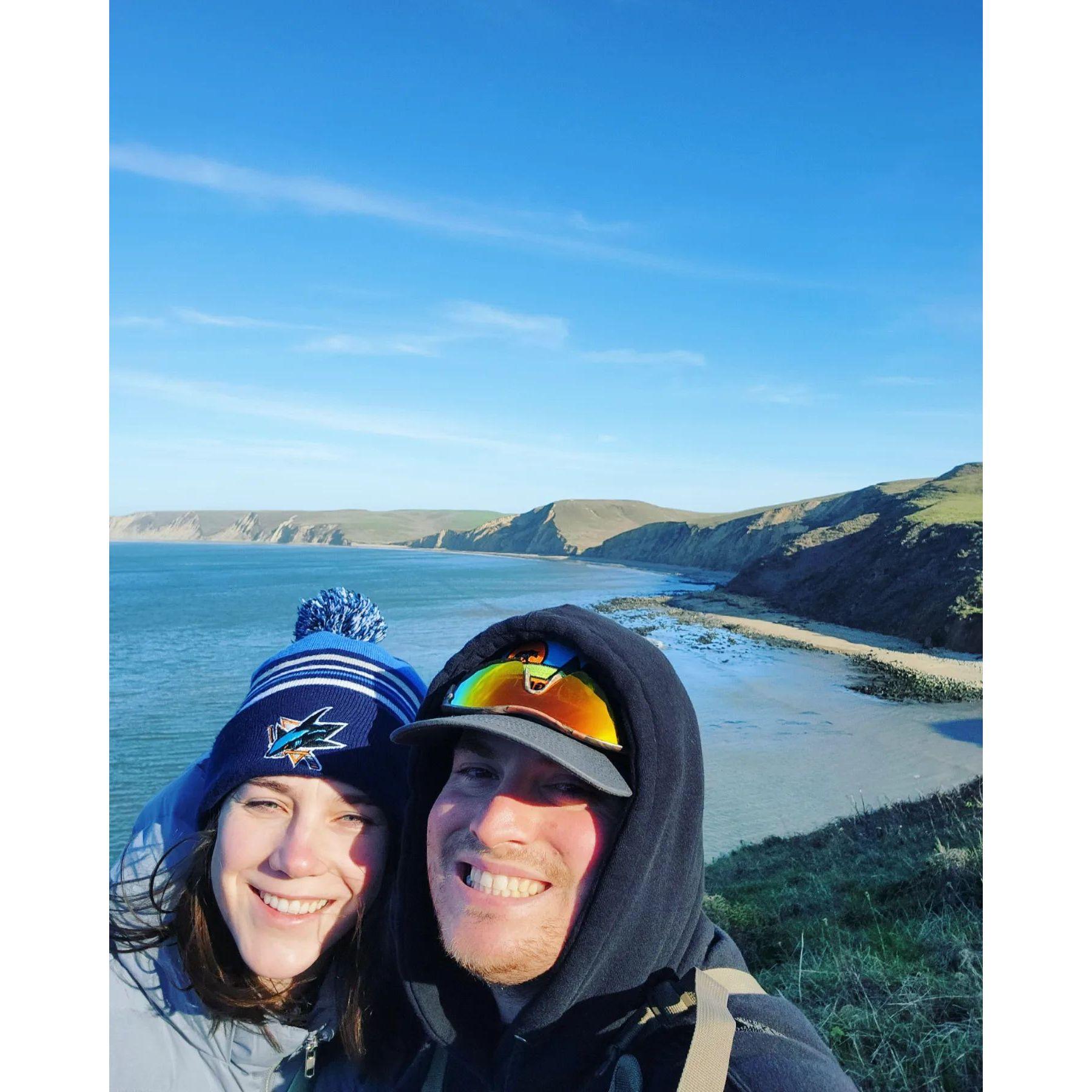 Coastal hike to see some elephant seals