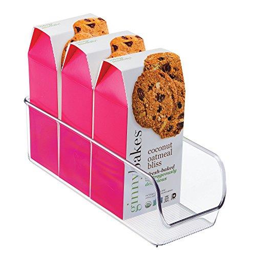 iDesign Linus Kitchen, Pantry, Refrigerator, Freezer Storage Container - Small, Clear