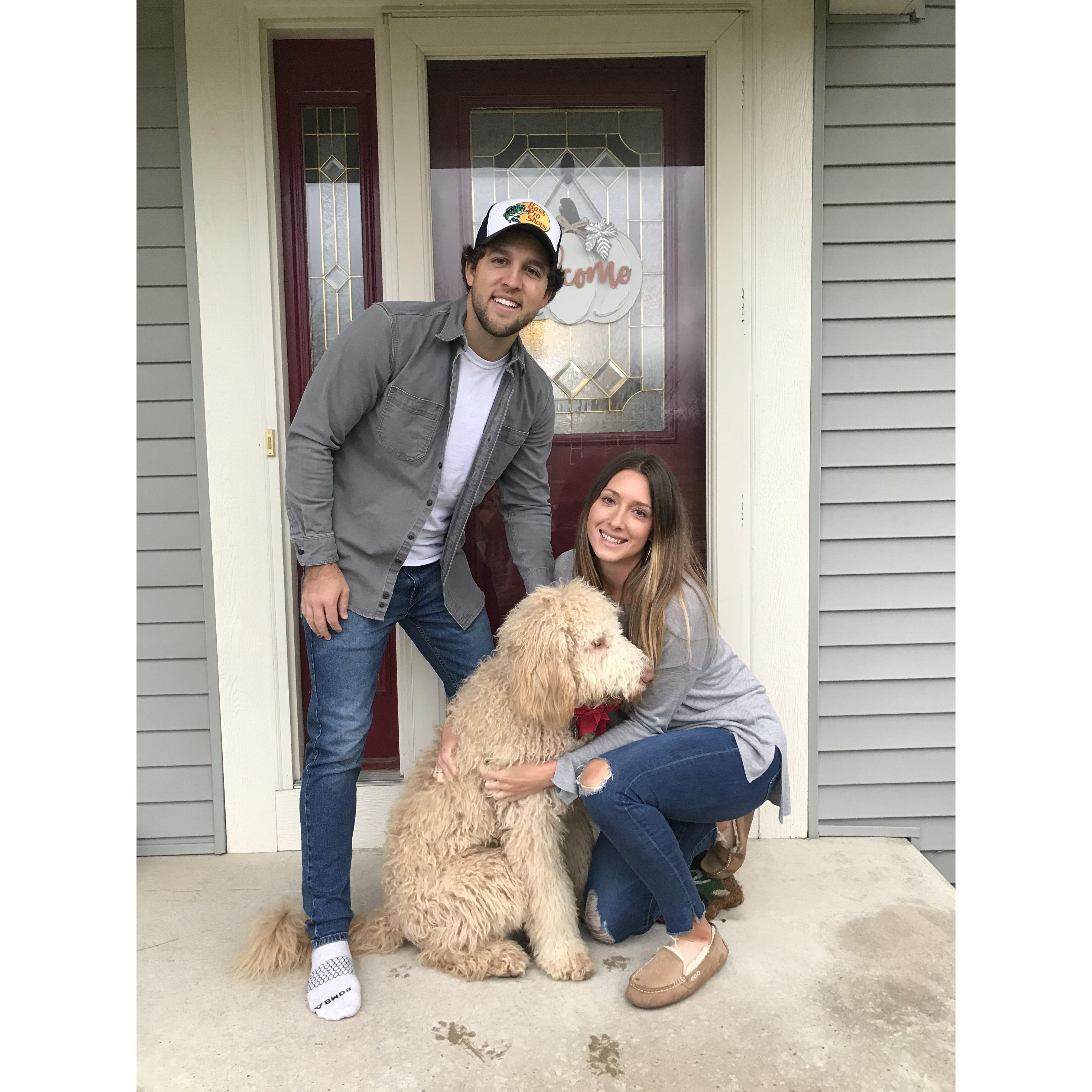 Thanksgiving with Buddy.