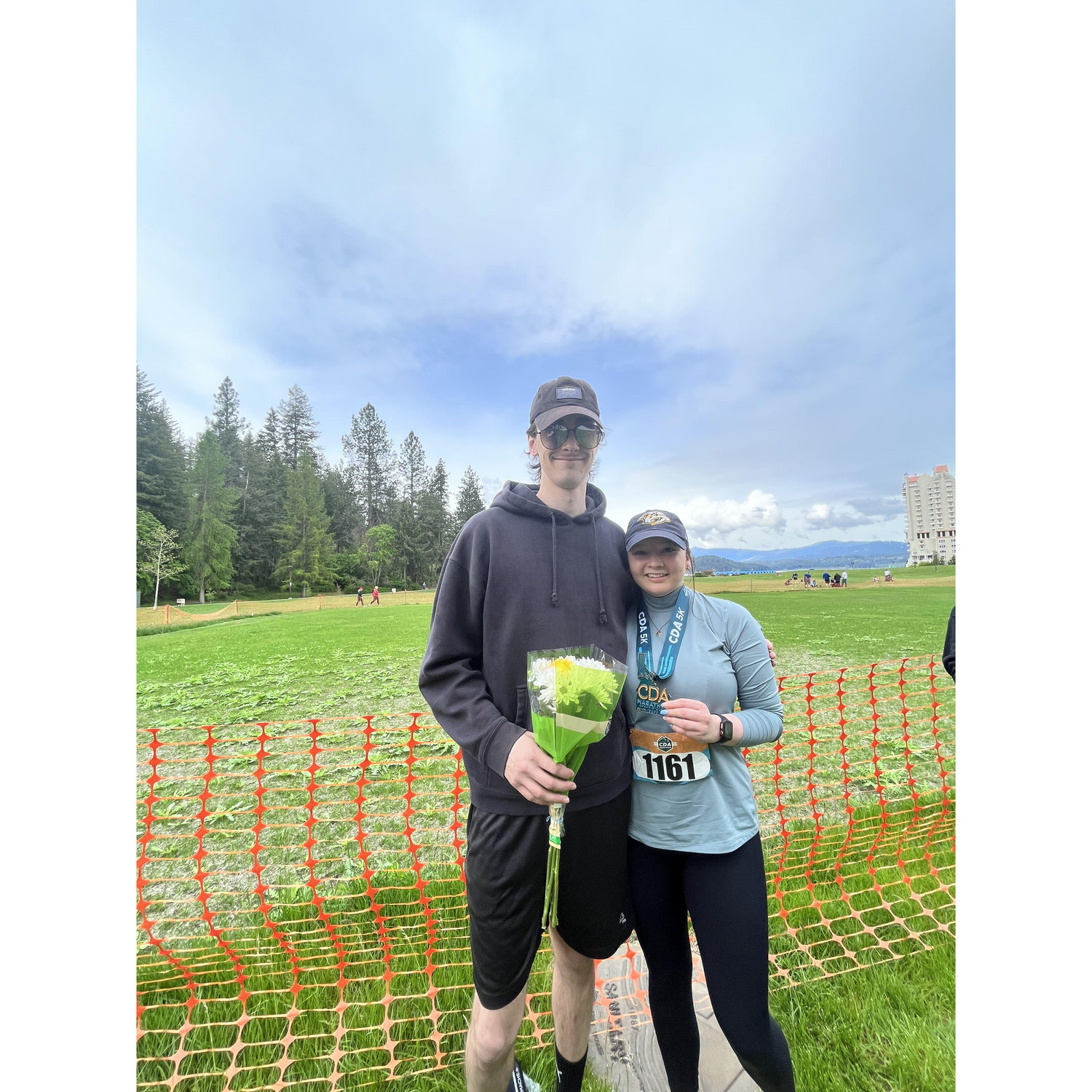 Emily ran her first 5k - 2022