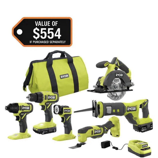 Ryobi Tool set