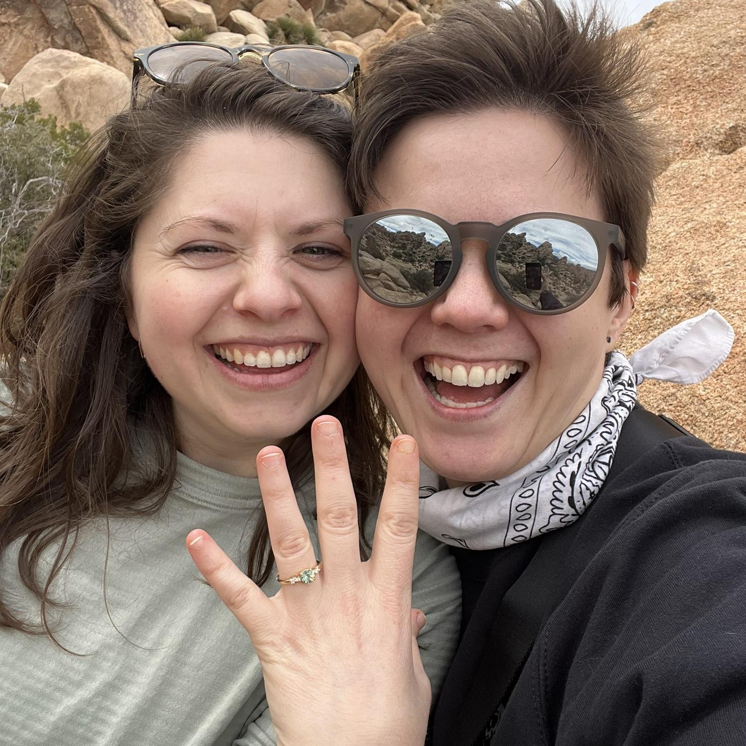 Proposal at Joshua Tree National Park!