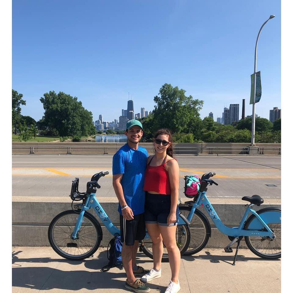 Biking in Chicago