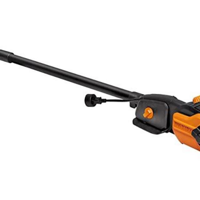 WORX WG309 8 Amp 10" 2-in-1 Electric Pole Saw & Chainsaw with Auto-Tension