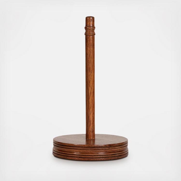 Acacia Wood Paper Towel Holder