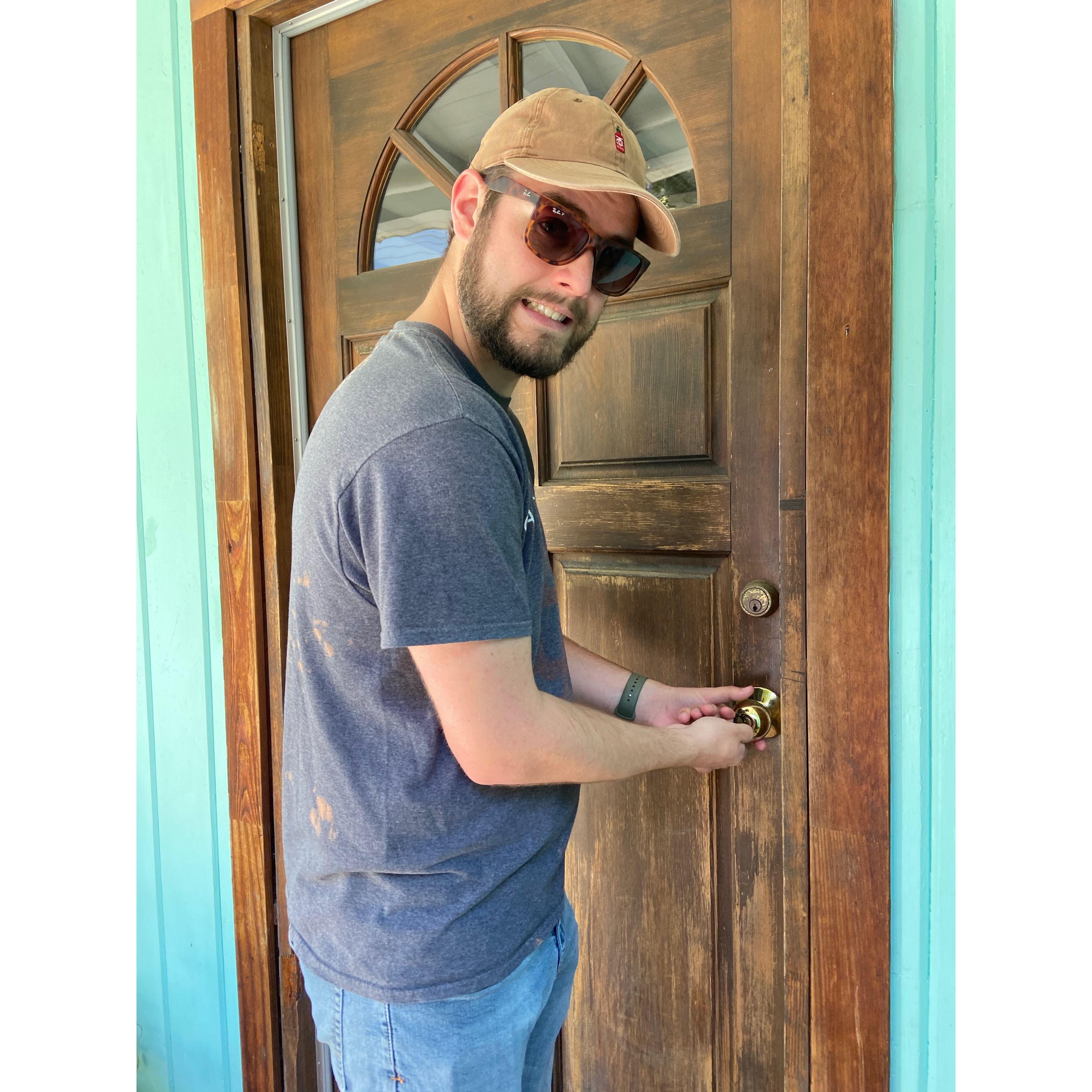 Got the keys to our fist house (May 2021)!