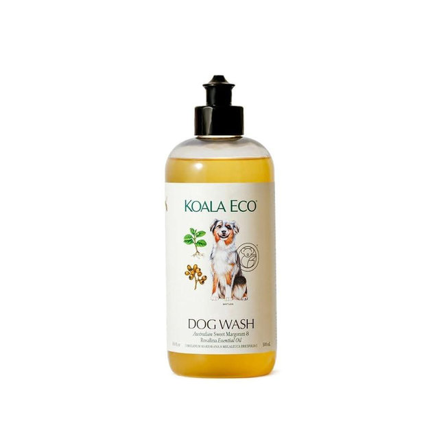 Koala Eco Dog Cleaner, Pet Shampoo - with Australian Sweet Marjoram & Rosalina Essential Oil - 16oz